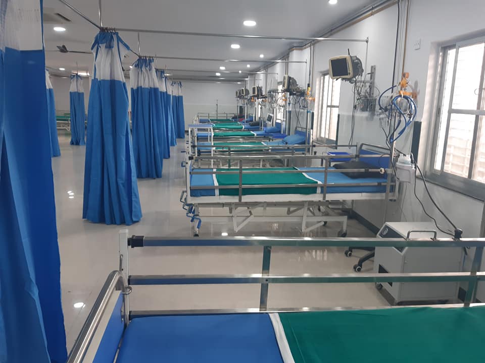 नेपालगञ्ज मेडिकल कलेजमा ३२ वटा आईसीयू बेड थपियो