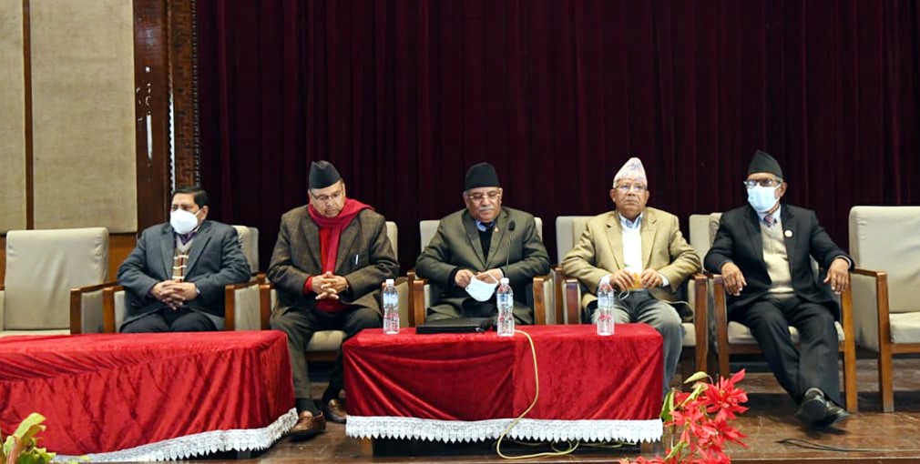 नेकपा प्रचण्ड-नेपाल समुहको स्थायी कमिटी बैठक बस्दै