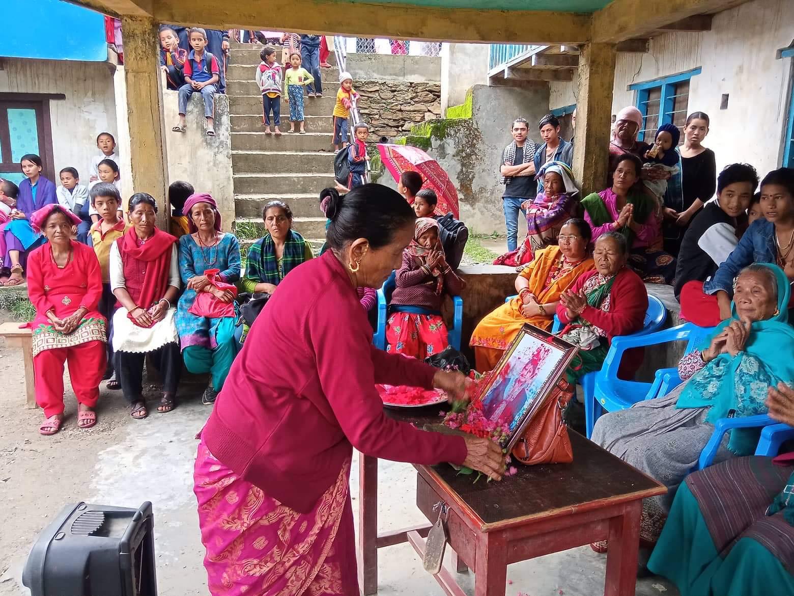 छोरीको स्मृतिमा दुई लाखको अक्षय कोष स्थापना