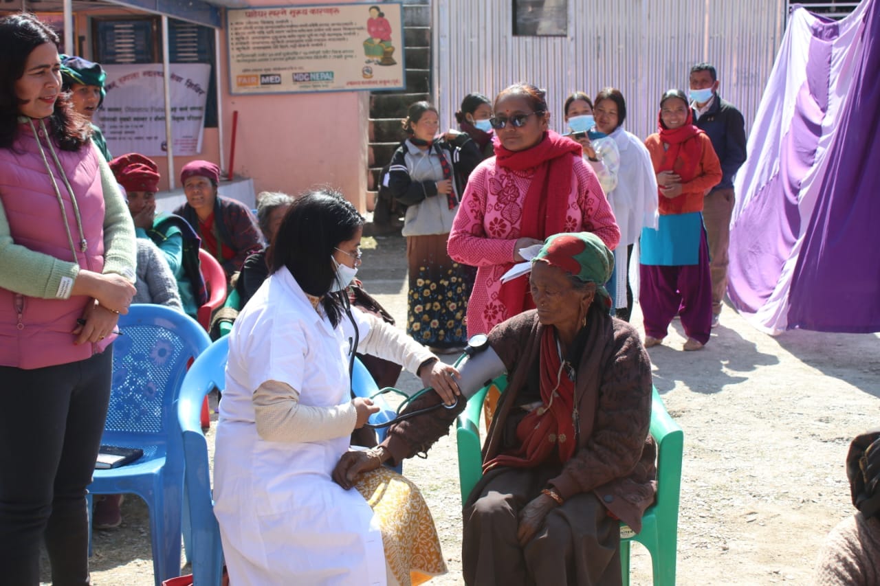 पुथामा एकीकृत महिला स्वास्थ्य शिविर