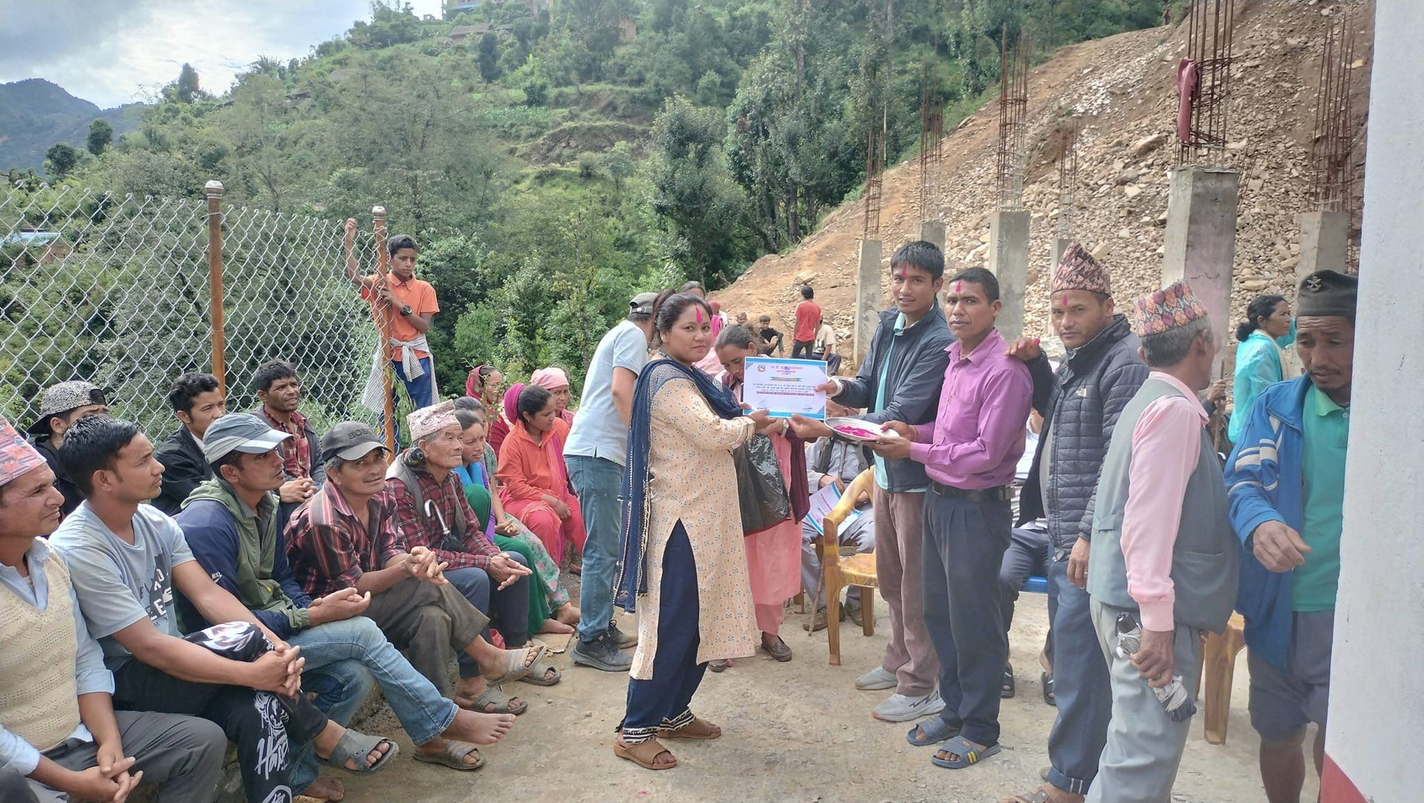 मुसिकोट १० का १० जना कृषक सम्मानित