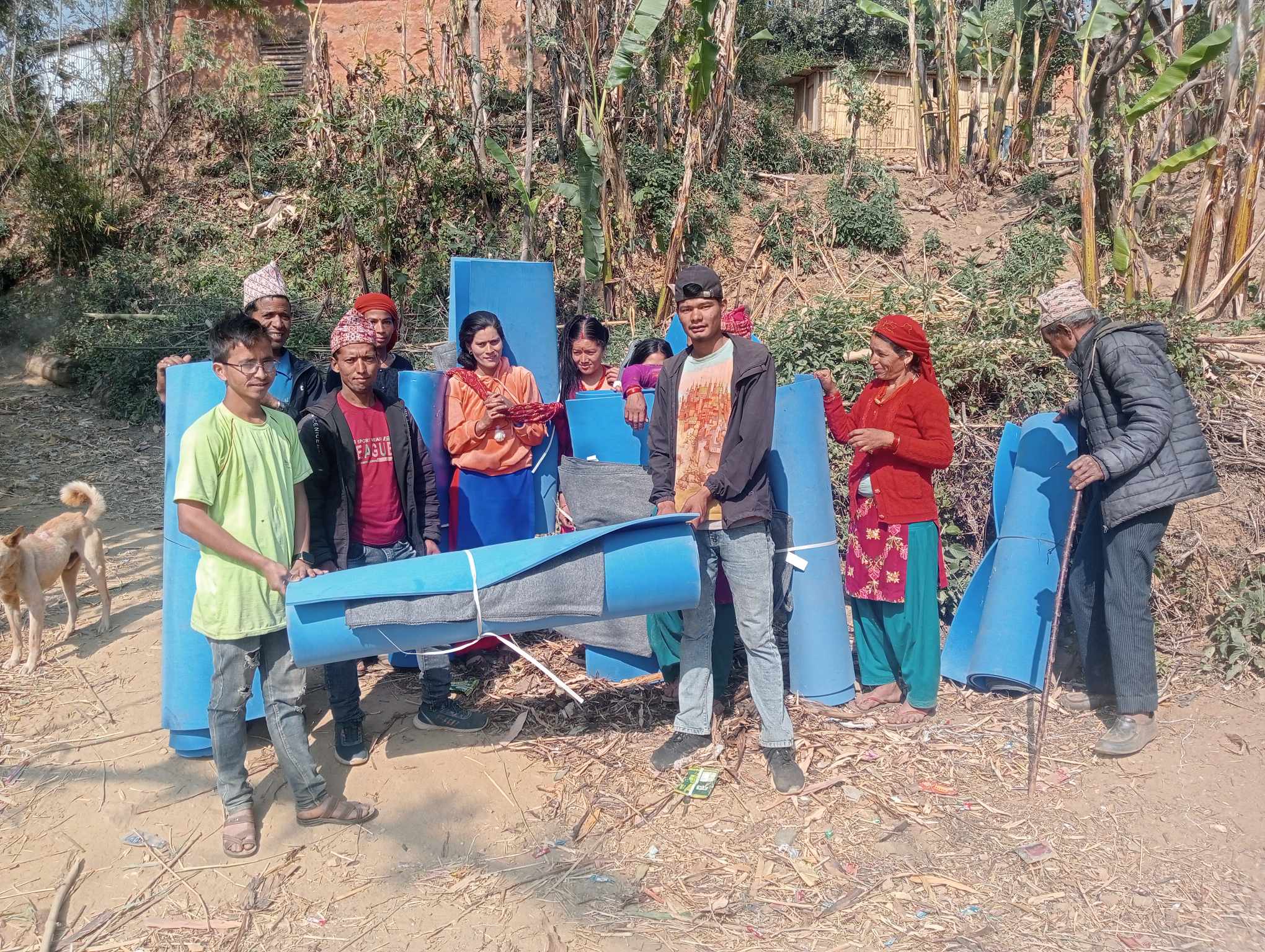 ज्ञान ज्योती युवा क्लबद्वारा भूकम्प प्रभावित परिवारलाई राहत प्रदान