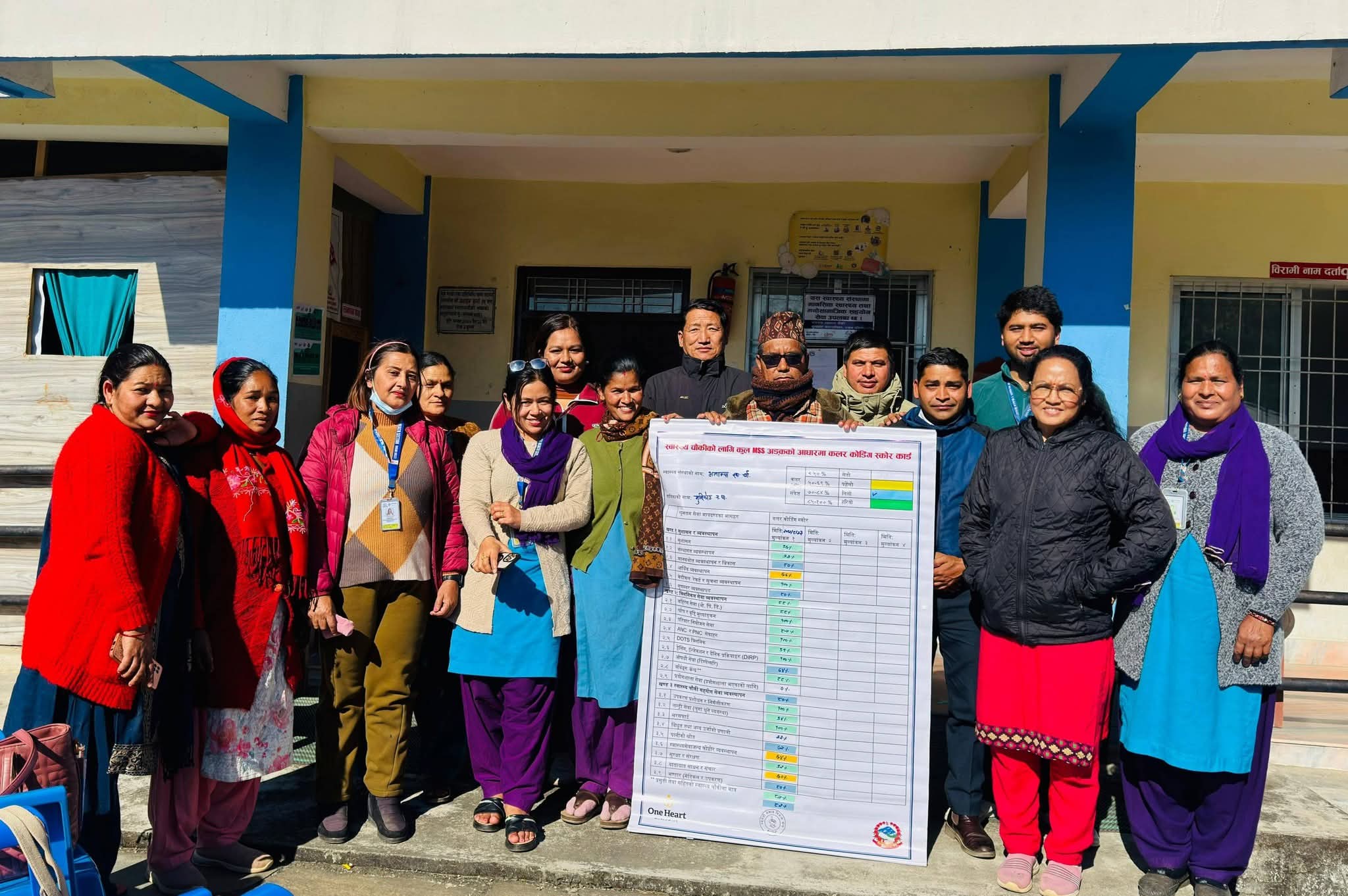 भलाक्चा स्वास्थ्य चौकीमा न्यूनतम सेवा मापदण्ड सम्बन्धी कार्यशाला